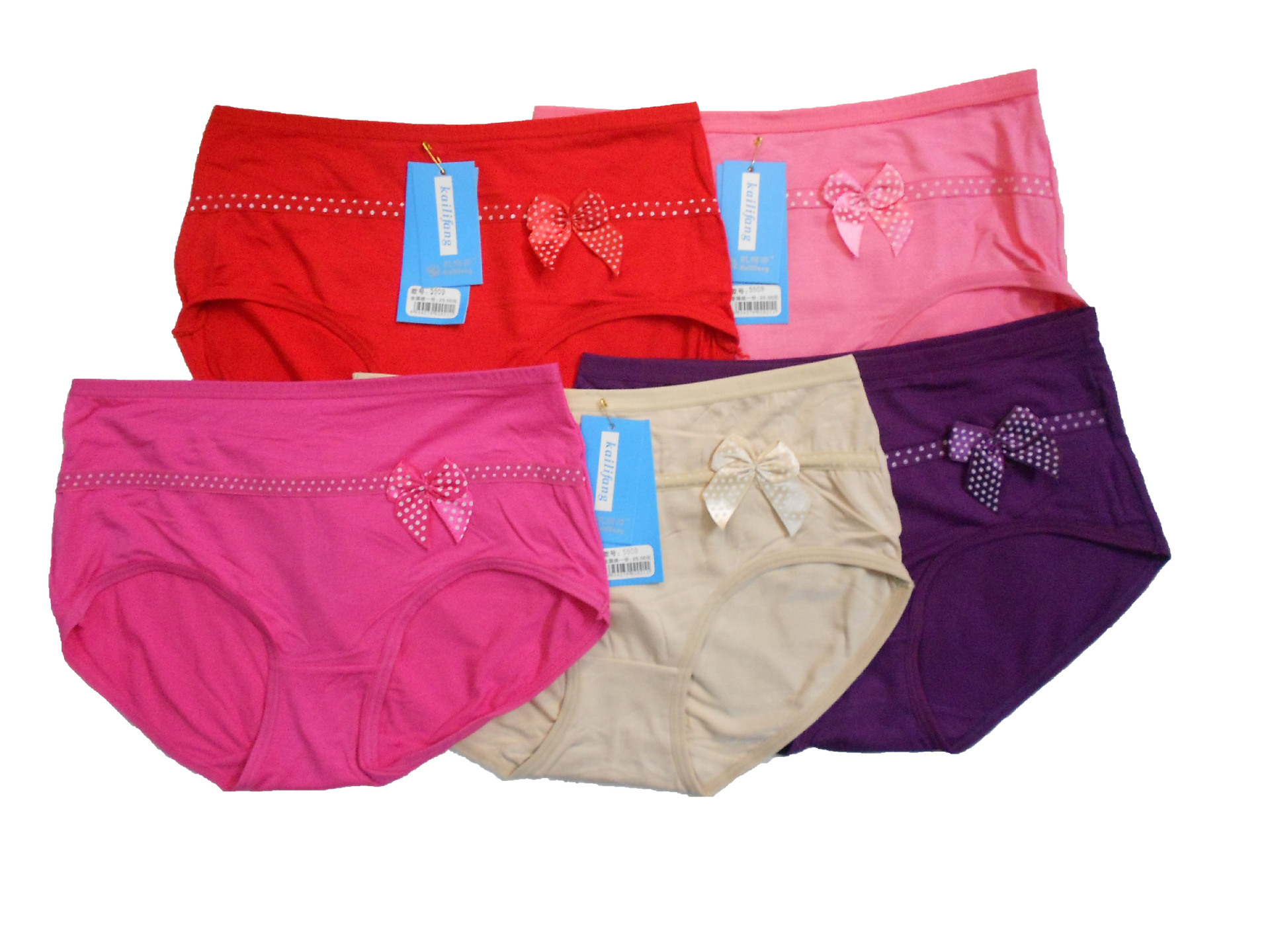 竹炭纤维<em>女士</em>中腰<em>内裤</em> 女式纯色提花大码 <em>内裤</em>