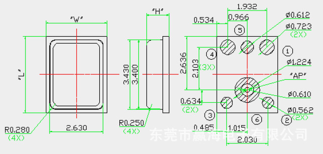 GMA3729H11-B38尺寸图