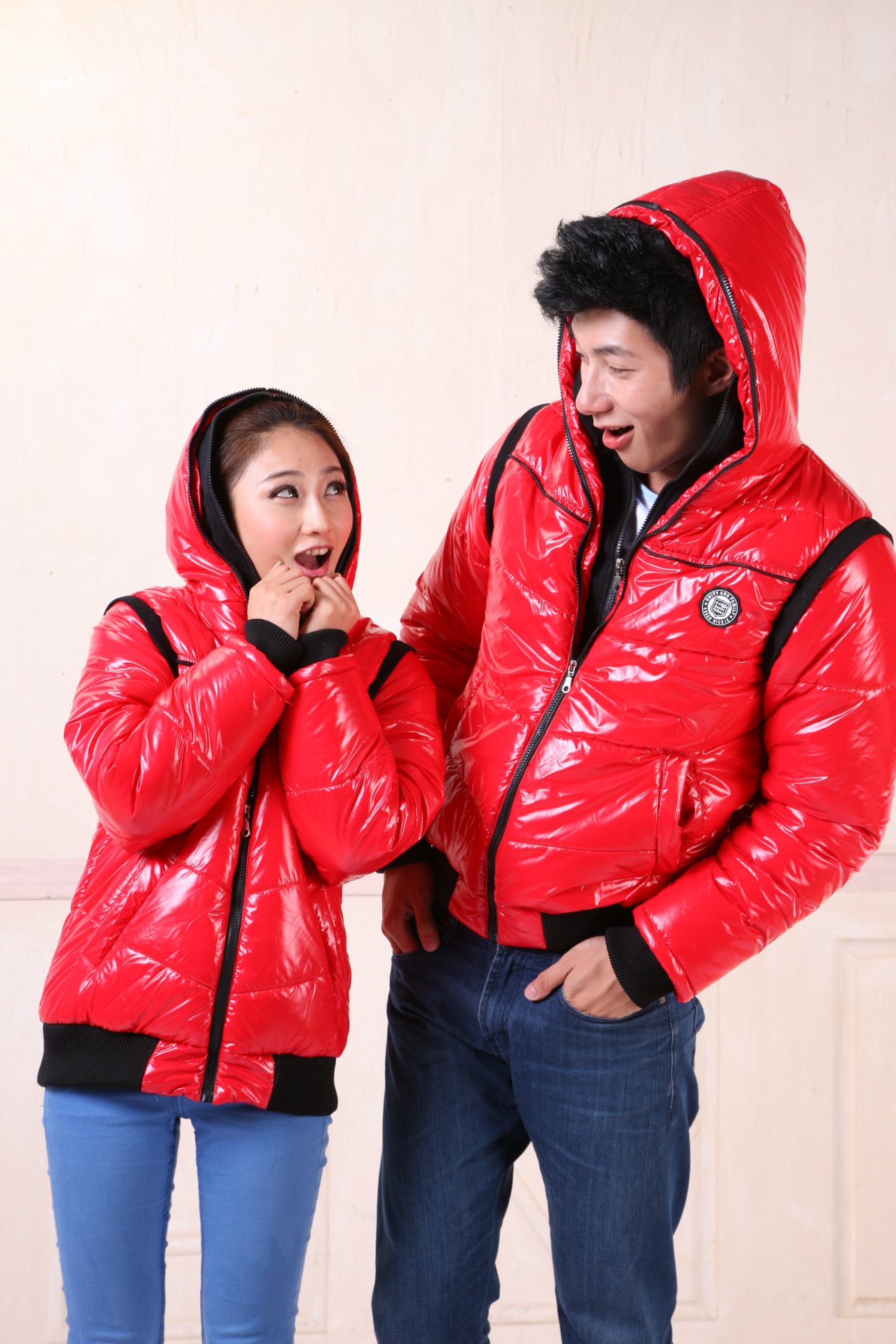 【2013冬款<em>羽绒服</em> 棉服<em>情侣装</em>亲子装 青少年装