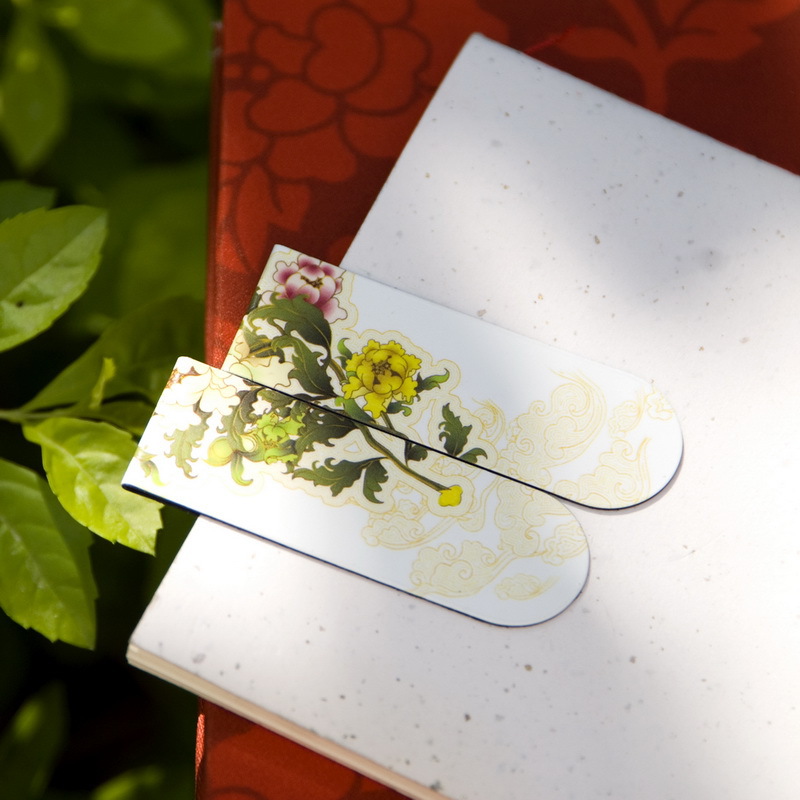 【厂家定做磁性书签 铜版纸覆膜书签 软磁书签