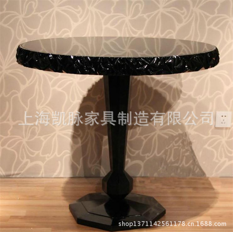 批发欧式后现代茶几 洽谈桌 酒店工程家具 样板