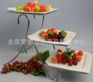 梯形正方自助餐架展示架食物架食品架子水果架