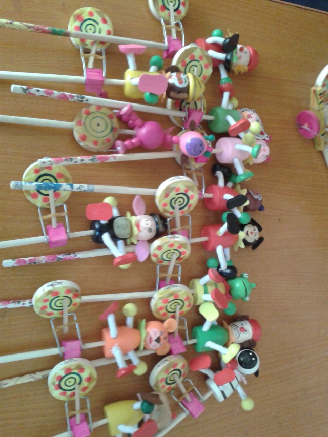 【卡通木偶摇鼓 ,儿童益智玩具,民间传统工艺品