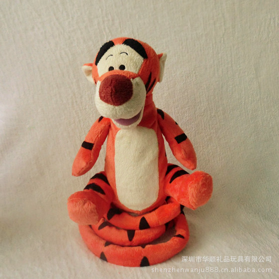 厂家供应巧虎玩偶 宝宝益智玩具 虎虎公仔小老