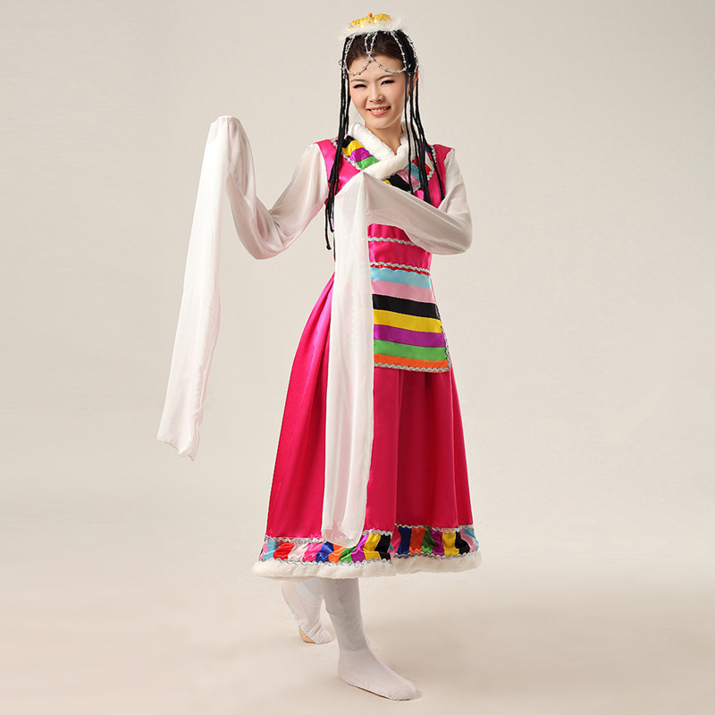 Optimize video 2015 new national costumes youth beautiful long-sleeved Tibetan clothing stage performances with ycf serving 001 blue XXL pictures, price, brand platters! Elections are good character, the national distribution, so why buy now enjoy more preferential! Health
