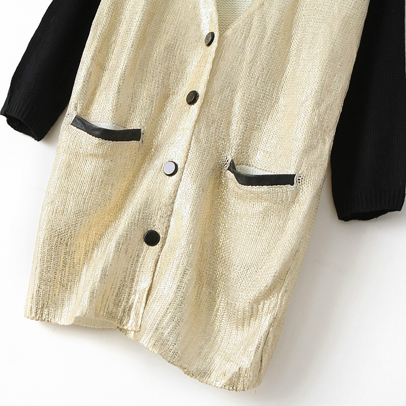 【厂家直销<em>自制</em> 新款2013韩版烫金<em>长款</em> 女<em>毛衣</em>