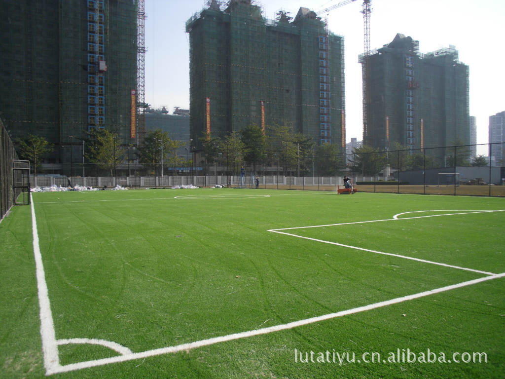 【高档足球场人造草坪,高端足球场运动草坪,耐