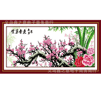 十字绣圆钻水晶贴画客厅装饰批发 -价格,厂家,图片,工艺画,任娜
