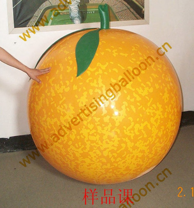 【【厂家直销】批量生产 充气橙子 产品上市促