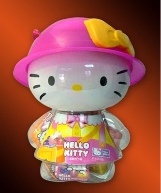 hello kitty 水果佈丁630G