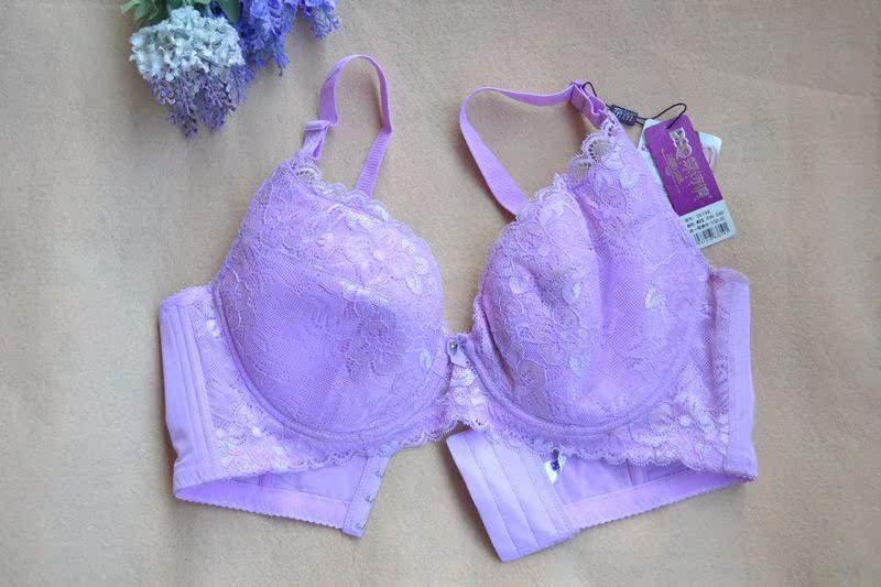 3819#E杯薄款五排扣<em>高档文胸</em> 内衣<em>批发</em> 大杯文