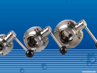 蝶阀-卫生级快装焊接法兰不锈钢蝶阀-蝶阀尽在