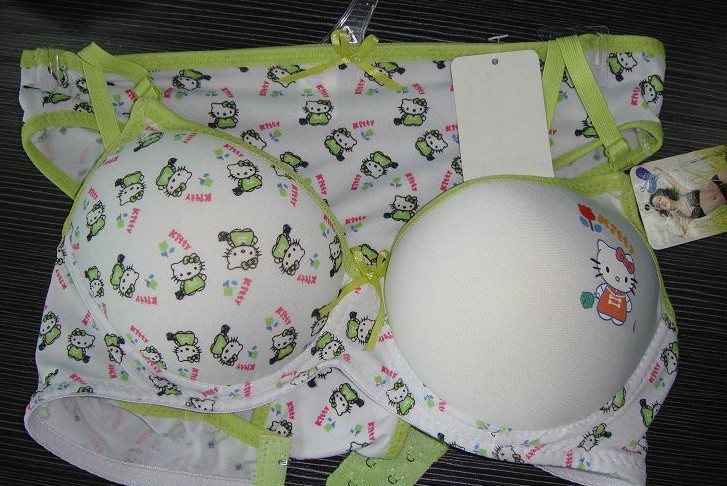 印花 <em>文胸</em>套装 运动型少女系列 承接<em>国外</em>订单 图