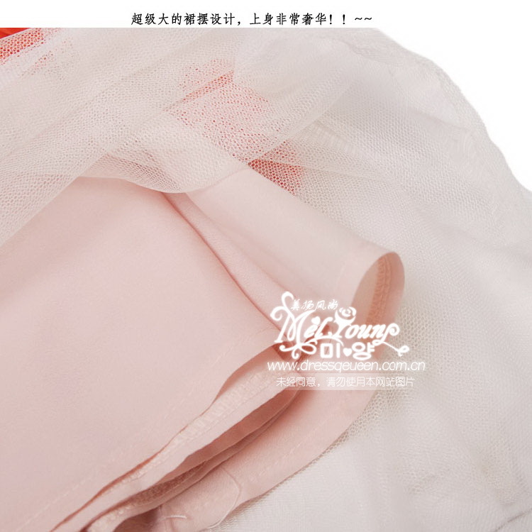 -2013夏季新品女装款 韩版高贵立体花朵纱料仙