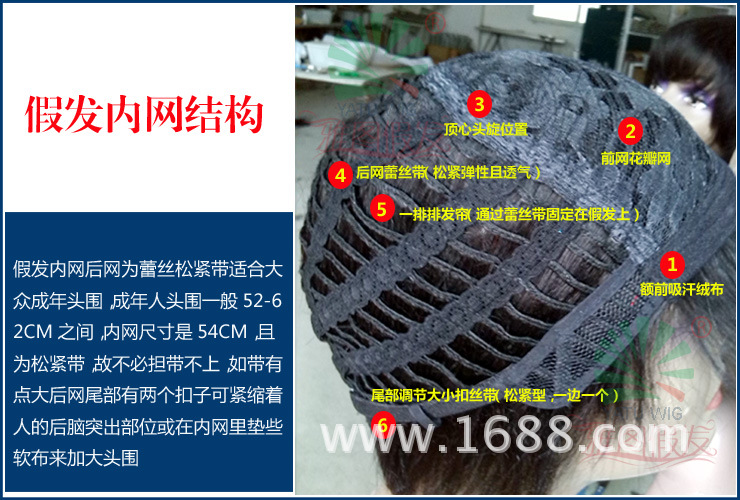 老年人 真发头套假发 适用于脱发、盖白<em>头发</em> 化