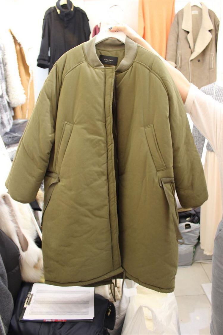 <em>韩国</em>代购<em>女装</em>店 <em>东大门</em>冬装 正品 <em>时尚</em>休闲 棉衣