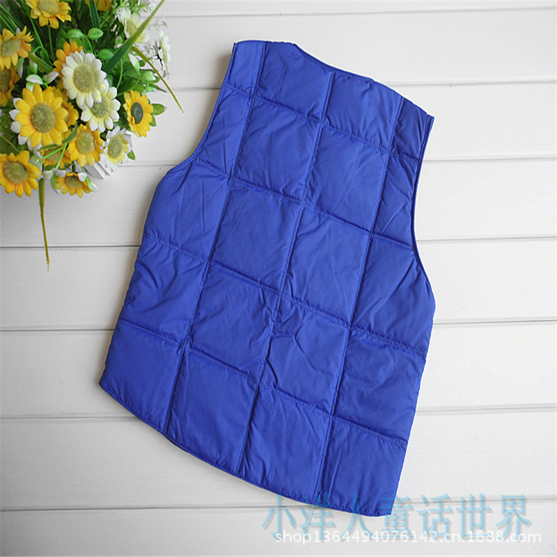 【2013君丽达冬季新款<em>儿童羽绒</em>背心<em>羽绒马甲</em>