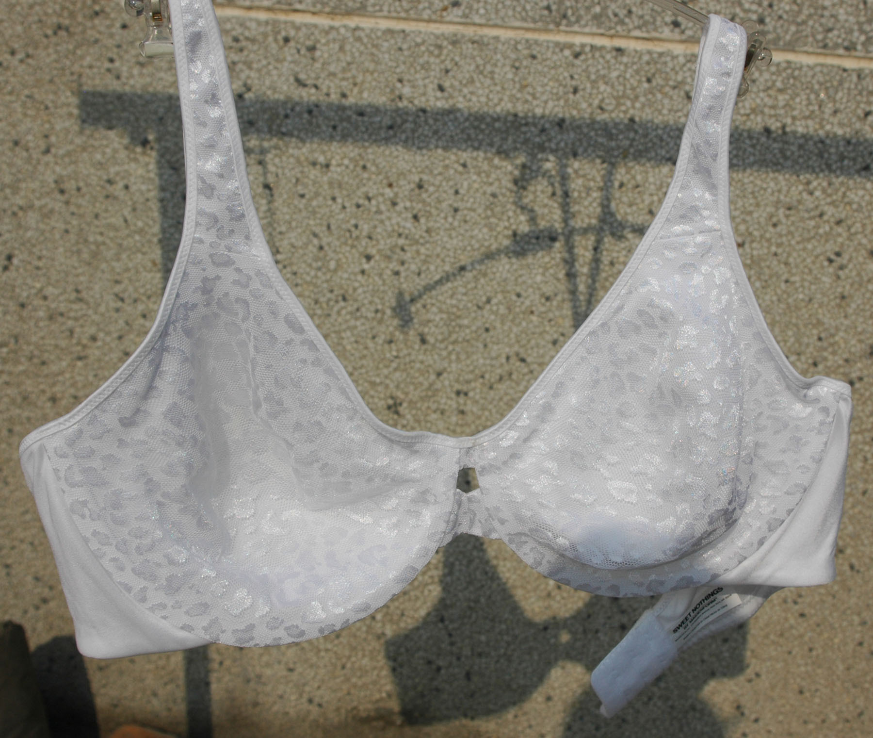 美sweet nothings内衣 白色 超薄 蕾丝 <em>文胸38</em>C