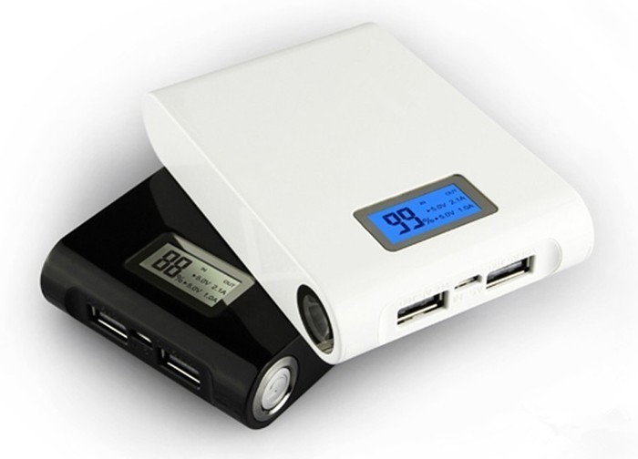 phone三星充电宝 12000毫安带液晶显示屏 带L