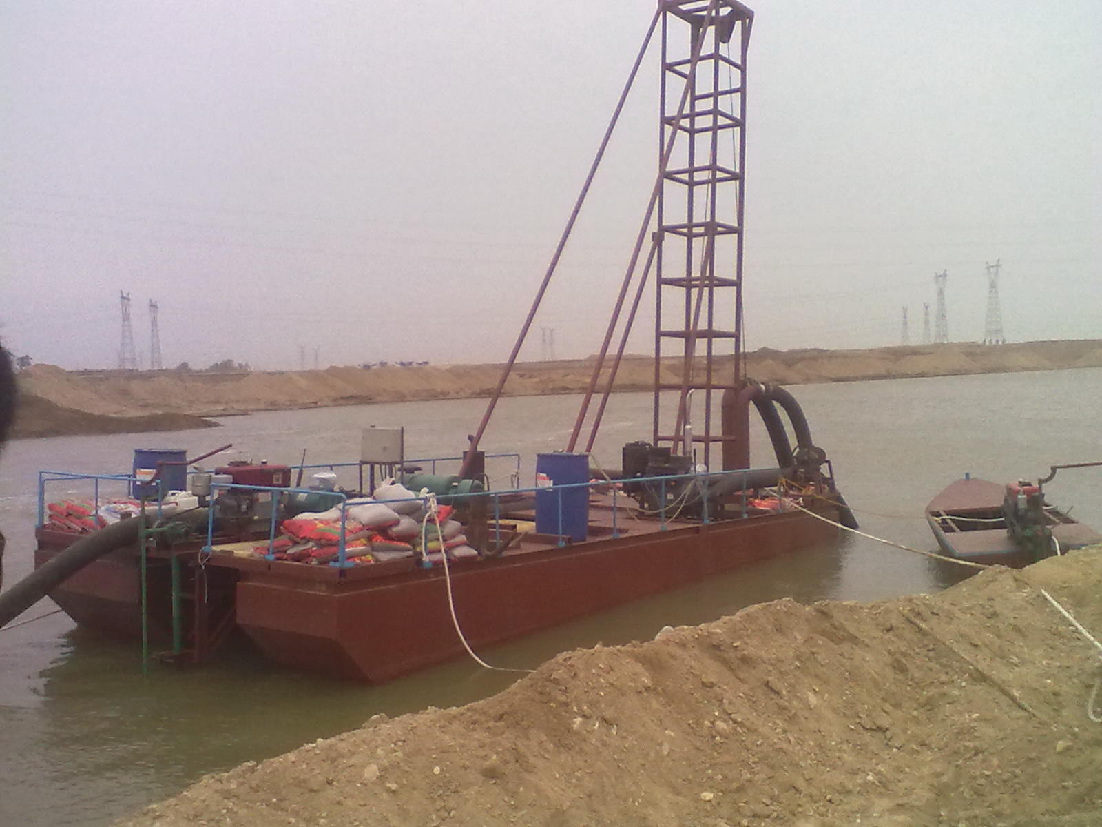 供应抽沙船(图) 采沙船 吸沙船 兴富机械 品质保证