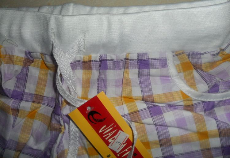 【2013新款 少女格子卡通<em>西装短裤</em> 松紧瘦MM