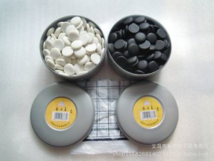 象棋、围棋-批发 精瓷围棋套装 陶瓷棋子 扁灰