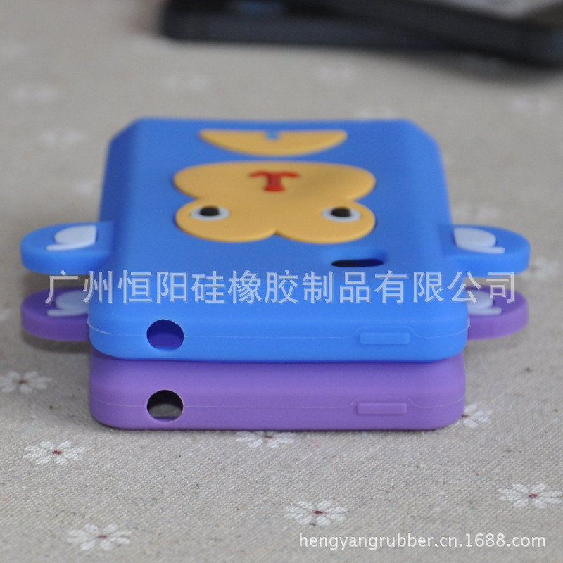 大脸猴 苹果5 5G 硅胶手机套 touch4手机壳 平面