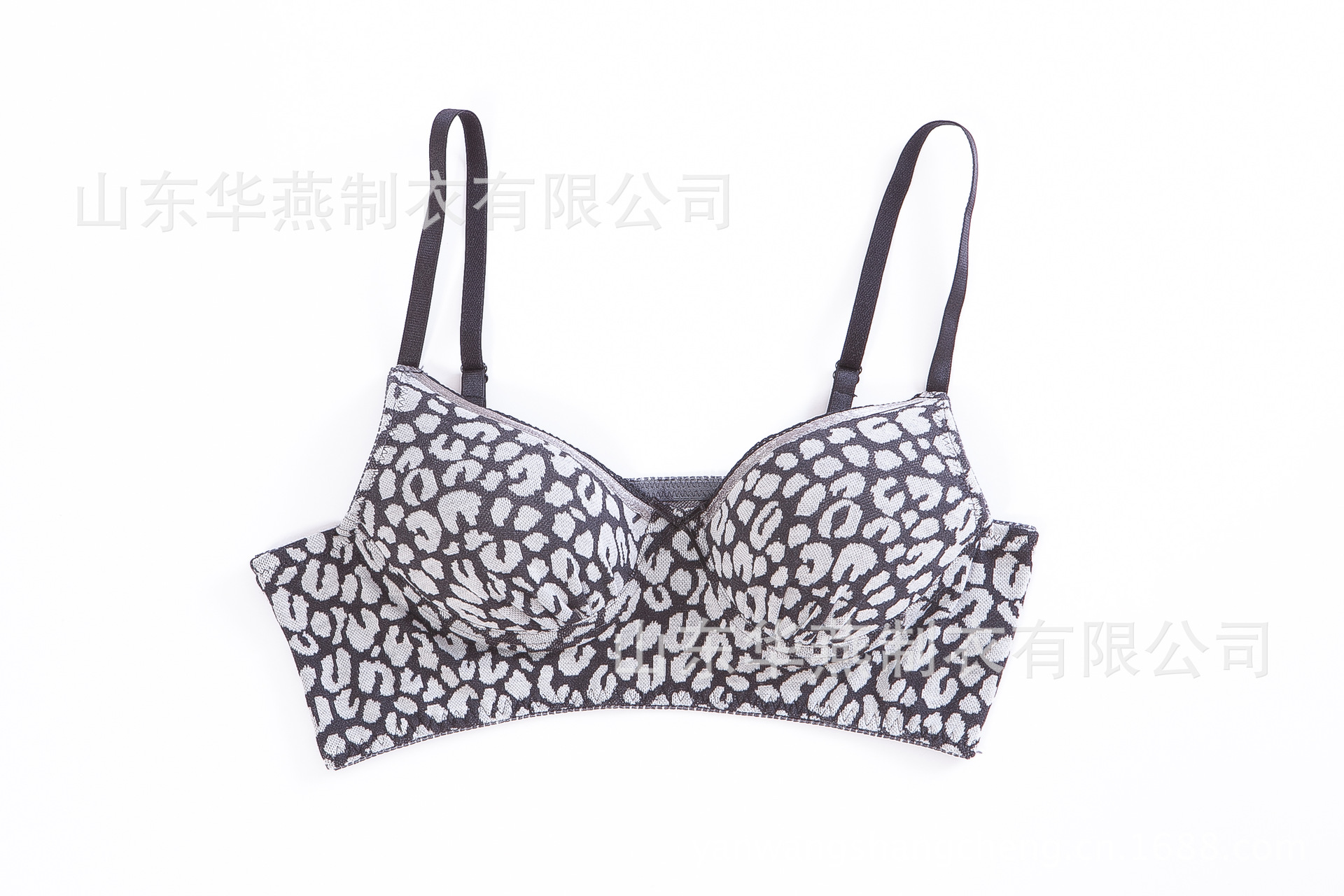 外贸原单性感豹纹运动<em>无钢圈</em>舒适<em>文胸厂家</em>直销