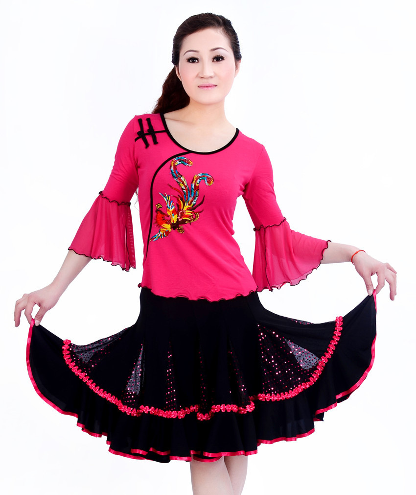 【正品特价 广场舞舞蹈服装秋装 新款广场舞服