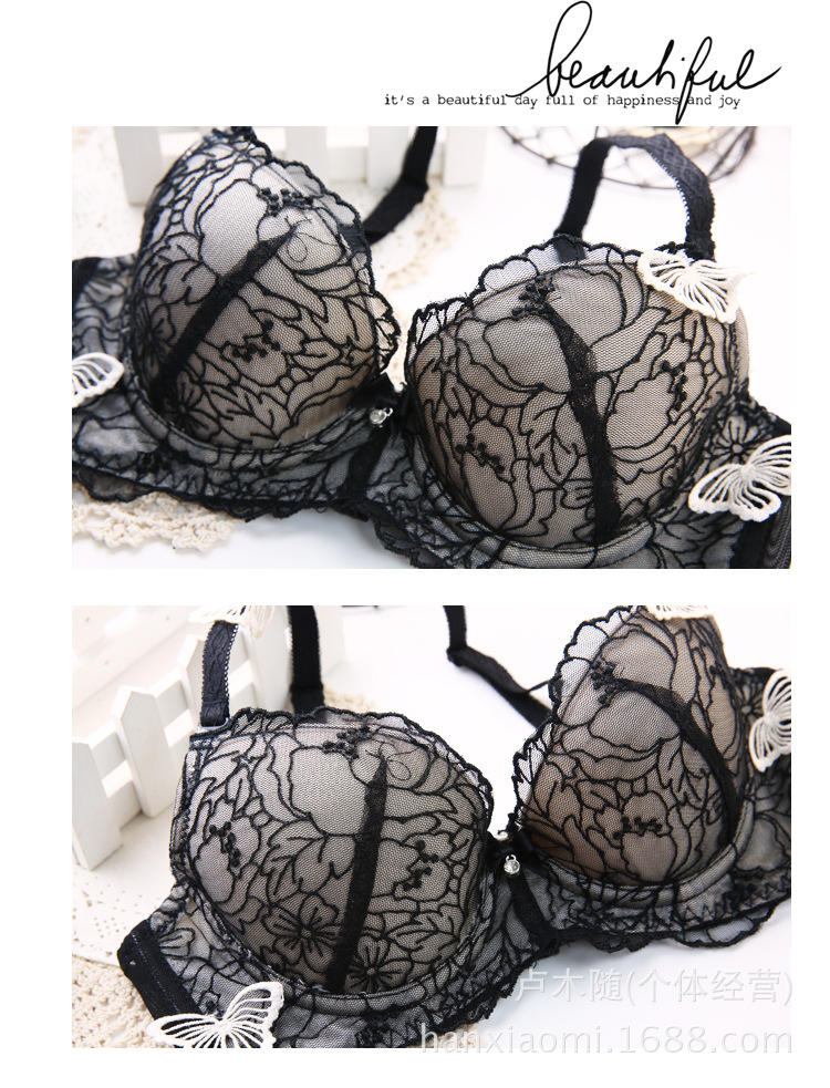 【8807千之野新款 马卡龙<em>色差</em>梦幻田园风蝴蝶