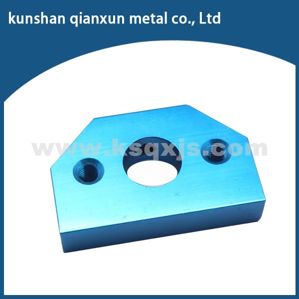 cnc数控加工铝制品,cnc车加工,昆山非标零件加工,蓝色阳极