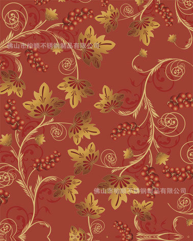 不锈钢彩花彩钢板-06