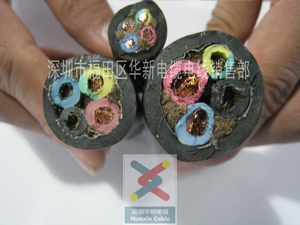 【供应YC橡套软电缆 4X10mm2 中型橡胶电缆