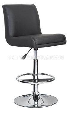 时尚皮面吧椅