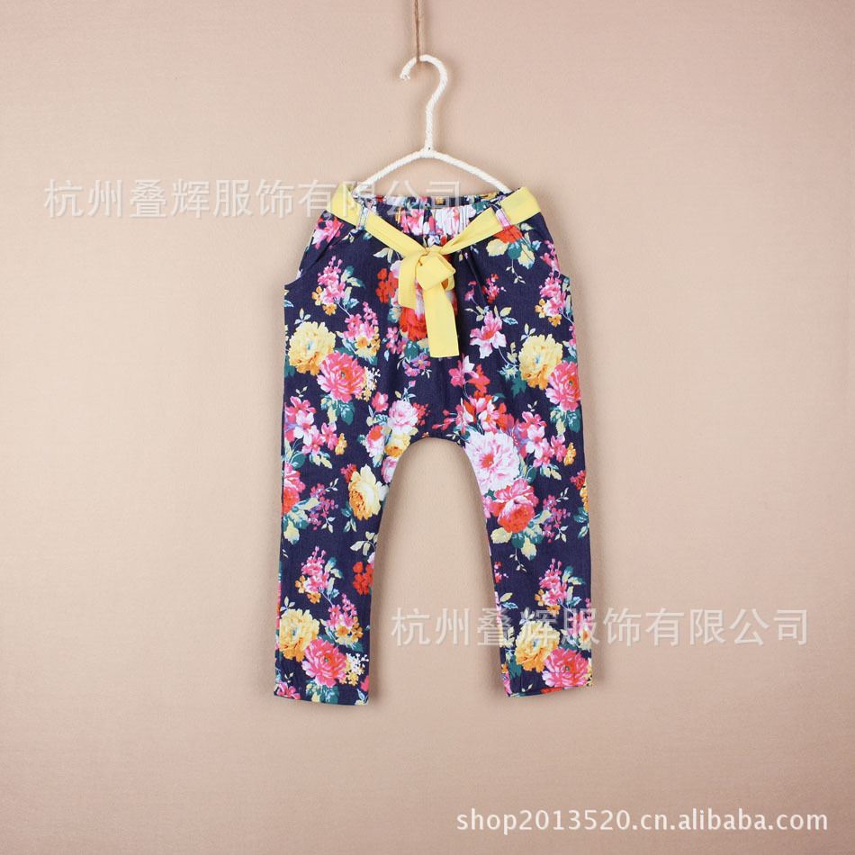 批发采购<em>童裤</em>-外贸童装批发 2013<em>新款女童裤</em> 