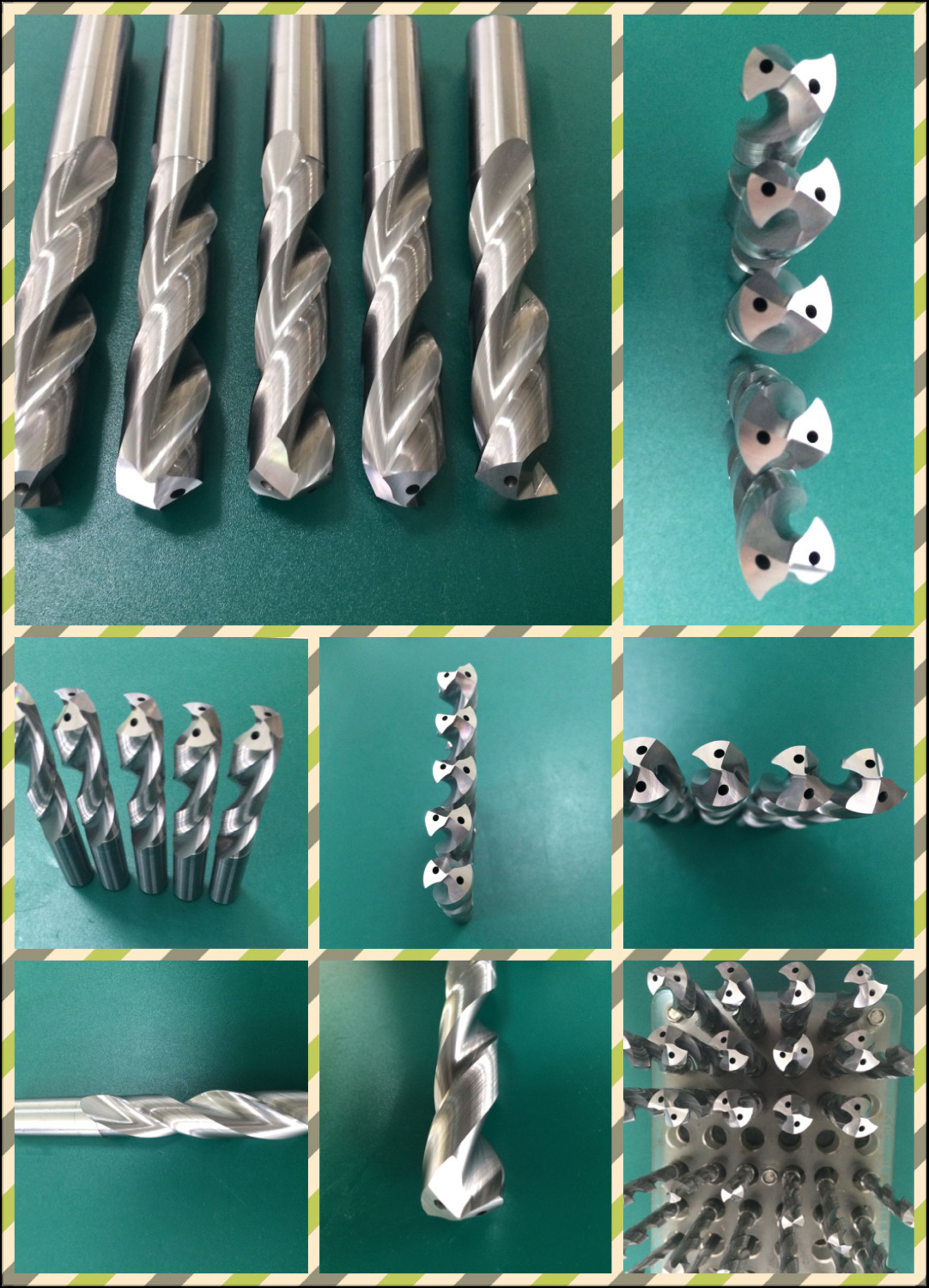 现货供应整体合金内冷钻头