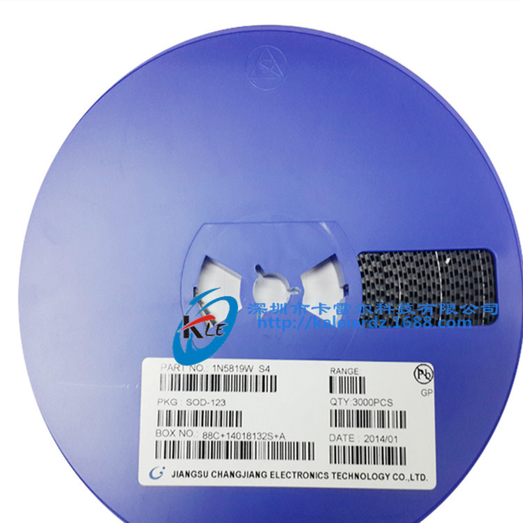 S4 1206 贴片二极管 IN5819 SOD-123 1n5819