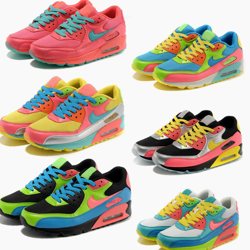 <em>2013</em>专柜正品<em>耐克女鞋NIKE</em> <em>AIR</em> <em>MAX</em> 90七彩