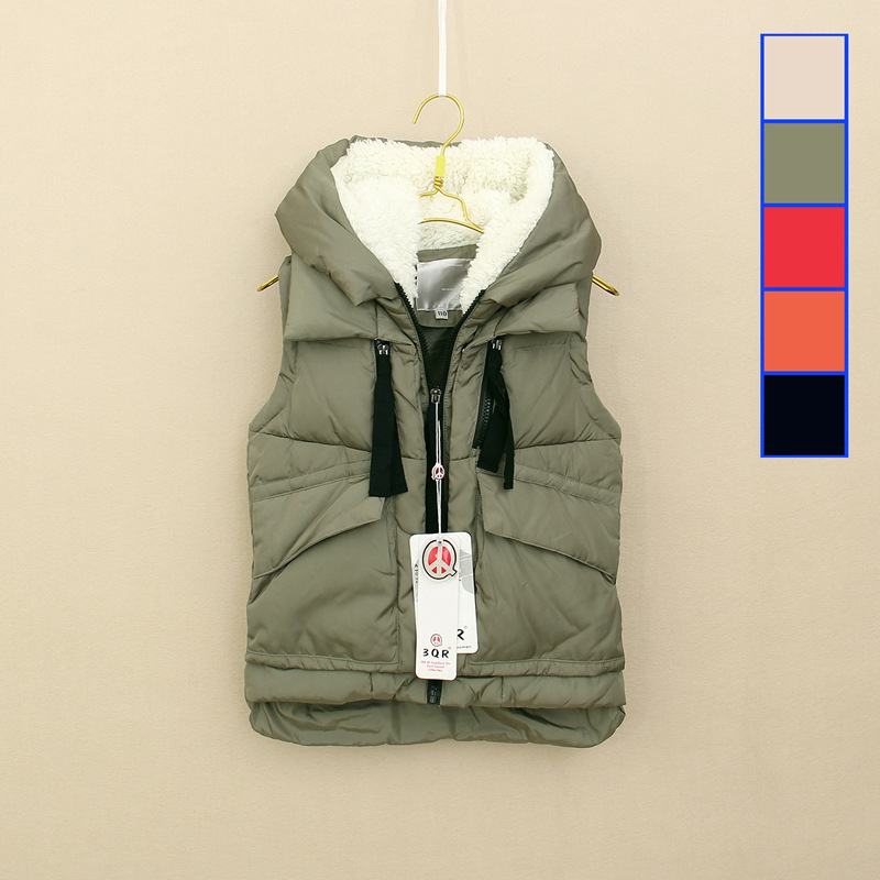 中<em>大童</em>冬季新款3QR儿童<em>羽绒马甲</em> 男女童韩版