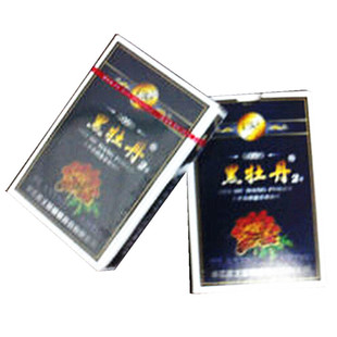 6099采用高档蓝芯纸布纹 特供酒店宾馆 武义黑牡丹扑克