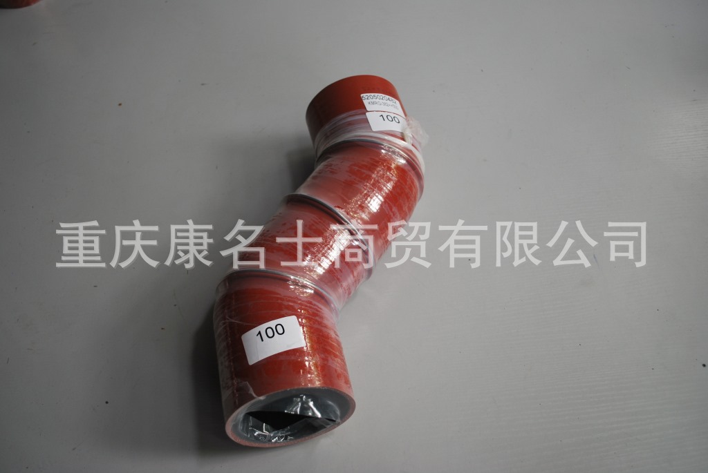 天津胶管厂KMRG-382++500-胶管5205020482-内径100X硅胶管生产,红色钢丝3凸缘3Z字内径100XL430XL360XH360XH360-1