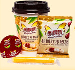 红枣香飘飘奶茶