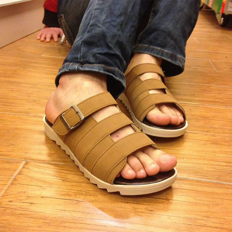 {zx1}新款时尚夏季潮流男士拖鞋韩版潮男一字拖厂家直销