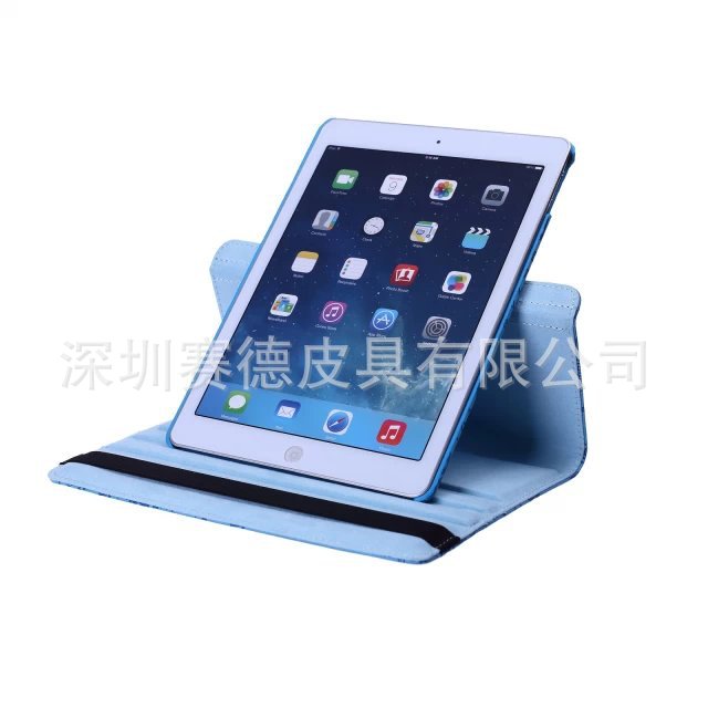 ipad6小魔女旋转皮套