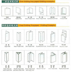 广州说明书折叠机台式小型折纸机观音折折页机对折折纸机