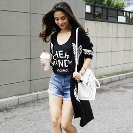 2014秋季新款 <em>angelababy同款</em>街头风翅膀毛针