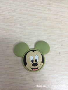 批发采购鞋辅件-服装环保滴胶标签--卡通图案批