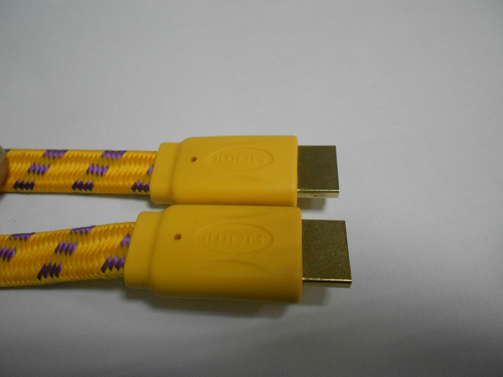 音频线、视频线-HDMI 高清线 1.8M 1.4V 黄色 