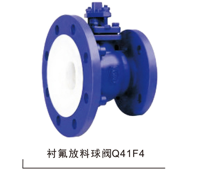 衬氟放料球阀 (2)