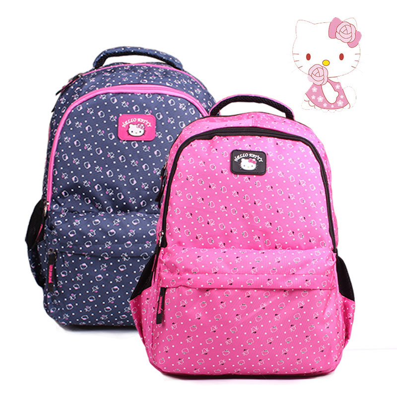 Hello Kitty凯蒂猫透气减负健康休闲<em>书包</em>学生女
